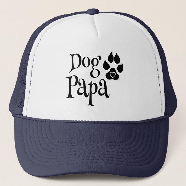Boné Cachorro Papão amante pai (Frente)