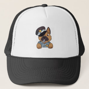 Boné Cachorro Policial Alemão Pastor Bonito