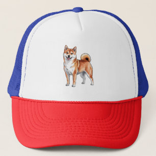 Boné Cachorro Shiba Inu - Bonito e Feliz