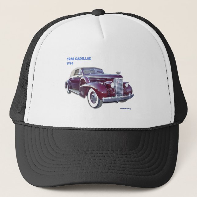 BONÉ CADILLAC 1938 V-16 (Frente)