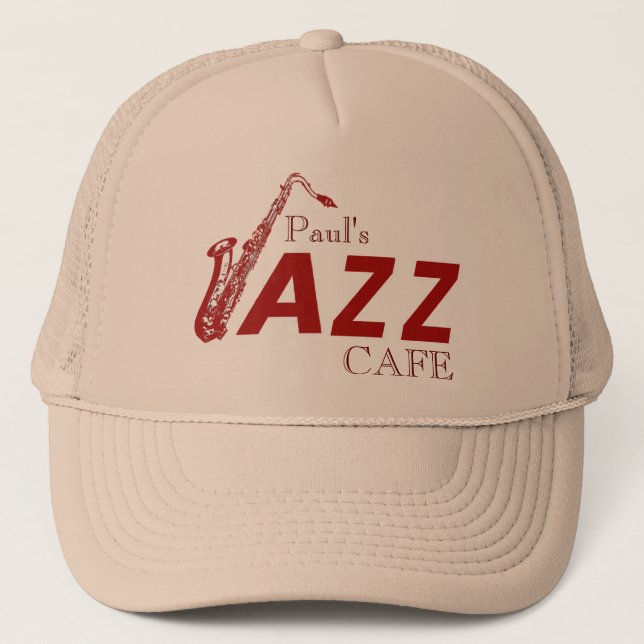 Boné Café de Jazz de Paul - Chapéu (Frente)