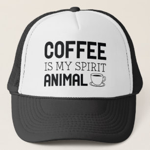 Boné Café É Meu Animal Espirituoso