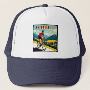 Boné Café Faz Isso Acontecer Ciclismo