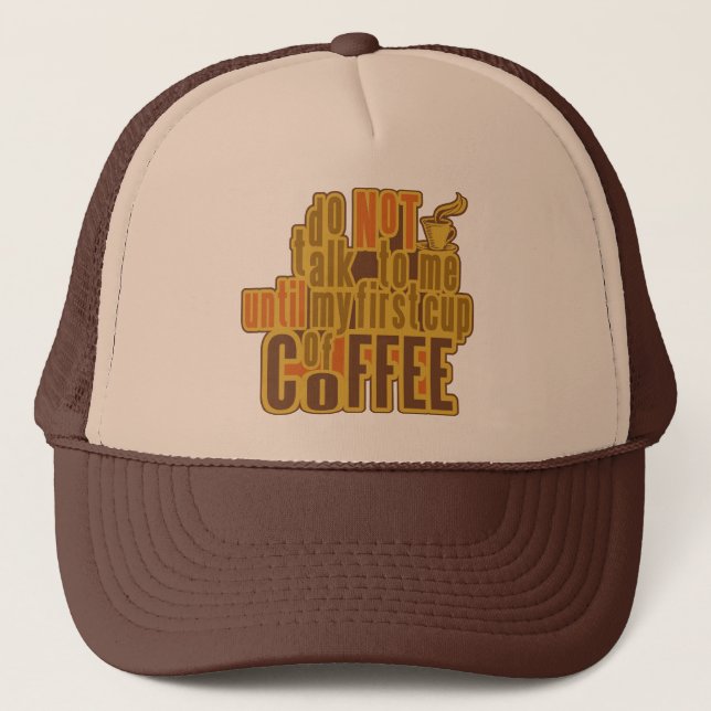 Boné CAFÉ PRIMEIRO chapéu - escolha a cor (Frente)
