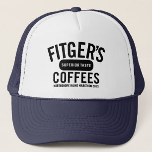 Boné Cafés de Fitger na Maratona em Linha North Shore