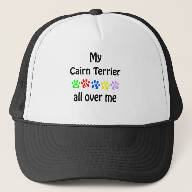 Boné Cairn Terrier Walks Design (Frente)
