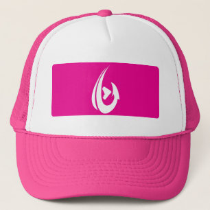 Boné Caixa cor-de-rosa
