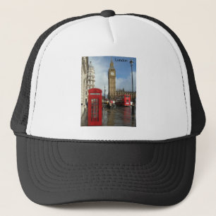 Boné Caixa do telefone de Londres & Big Ben (St.K)