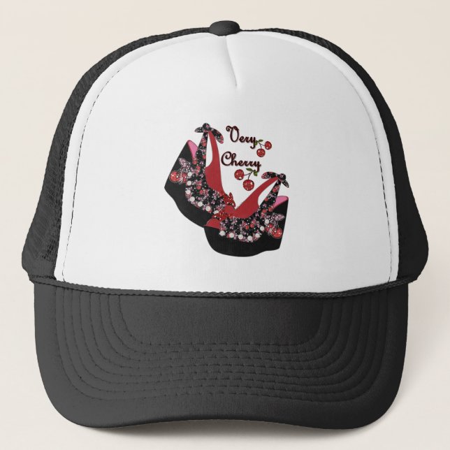 Boné CALÇADOS RAB Rockabilly Muito Cerejeiros (Frente)