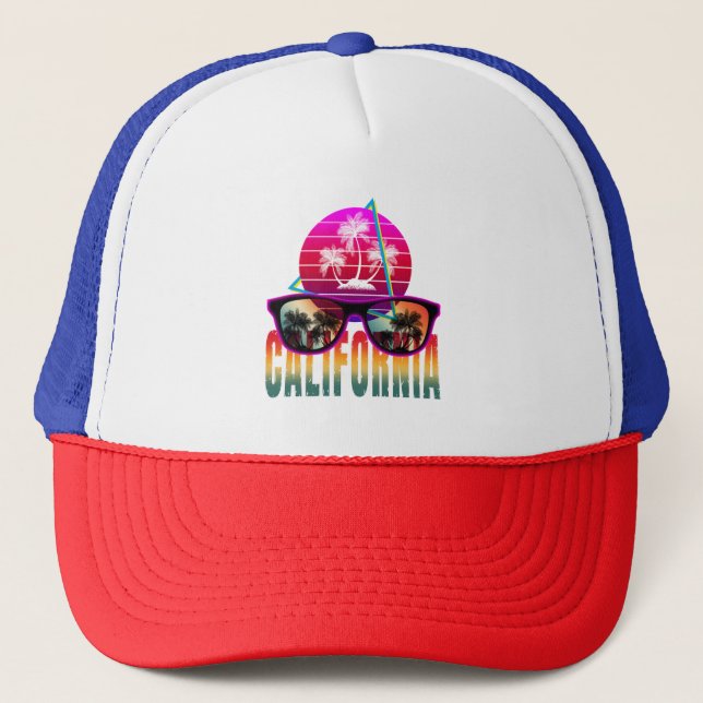 Boné califórnia 80s retrô (Frente)