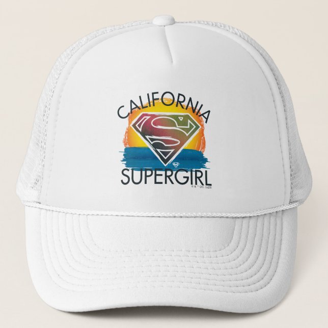 Boné California Supergirl Sunset Graphic (Frente)