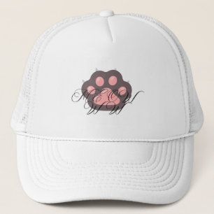 Boné Caligrafia "MEOW" - Gatinho Adorável