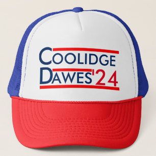 Boné Calvin Coolidge para o presidente 1924