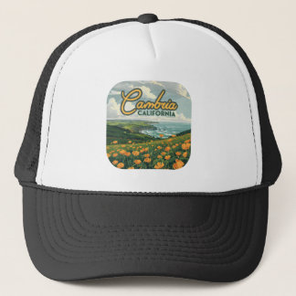 Boné Cambria California Poppies Flores do Pacífico