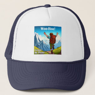 Boné Caminhando Woo-Hoo Esqueceu meu Telefone