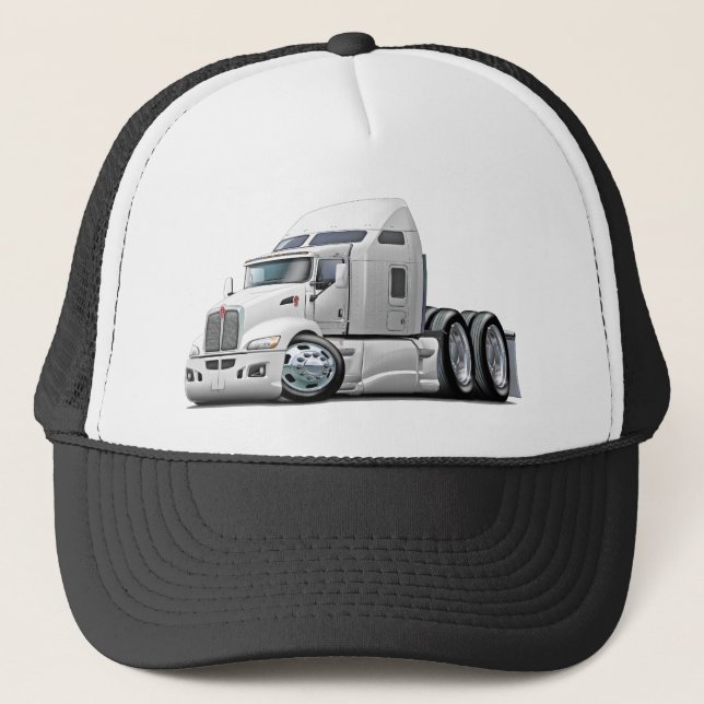 Boné Caminhão do branco de Kenworth 660 (Frente)