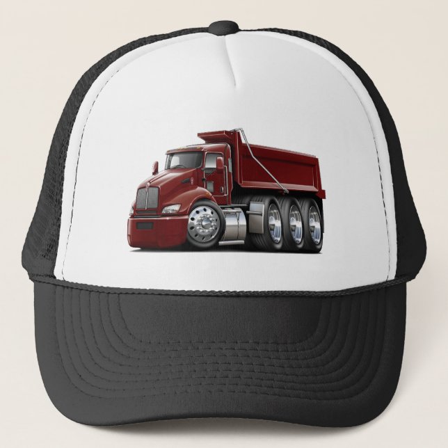 Boné Caminhão marrom de Kenworth T440 (Frente)