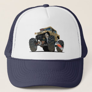 Boné Caminhão monstro de cartum