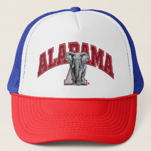 Boné Caminhoneiro Alabama Elephant Chá Universit