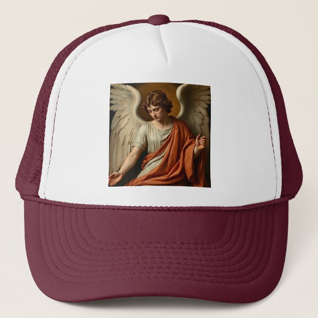 Boné Caminhoneiro Anjo Renascença Clássico Har (Frente)