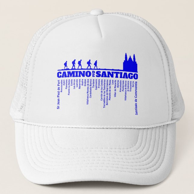 Boné Camino de Santiago A rua James 0322 (Frente)