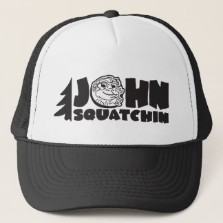 Boné camionista do squatchin de john