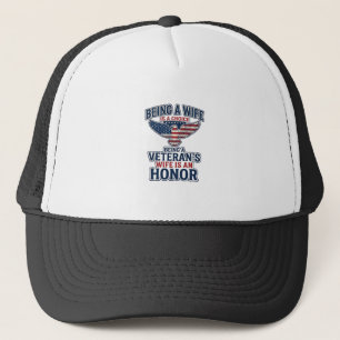 Boné Camisa Águia Patriótica Honra Esposa de Veterano