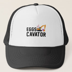 Boné Camisa De Caça Do Ovo De Páscoa Para Crianças, Cav