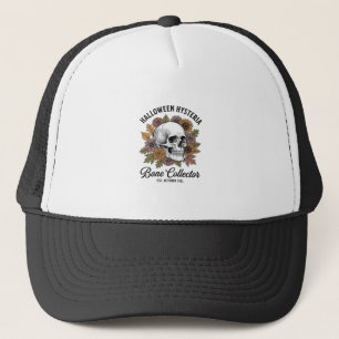 Boné Camisa de Colecionador de Crânio de Halloween Vint