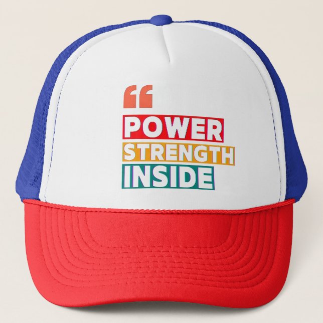 Boné Camisa de Cota Motivacional (Frente)
