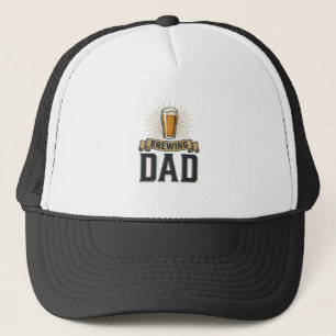Boné Camisa de desenho de cerveja de papai cervejeiro v