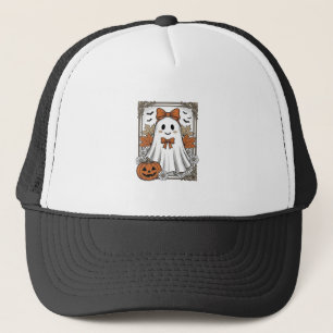 Boné Camisa de Desenho de Fantasma de Halloween Fofo Vi