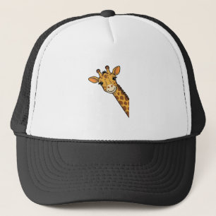 Boné Camisa de Girafa Olhando de Esquina com Desenho de