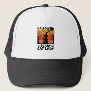 Boné Camisa de Gravura Vintage Dama do Gato Assustador