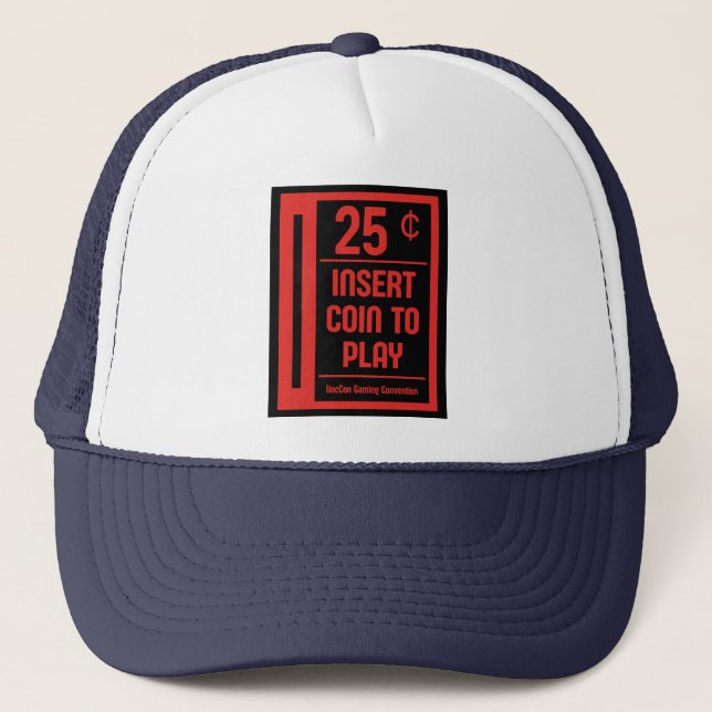 Boné Camisa de Moedas de Arcade Retroativa (Frente)