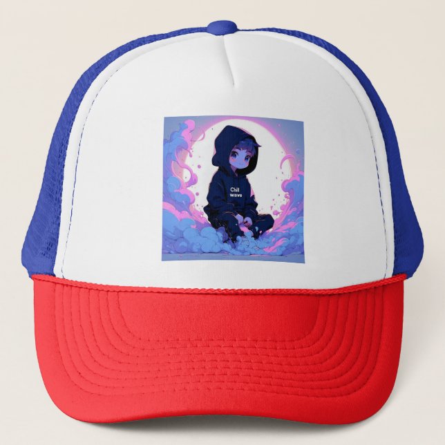 Boné Camisa de onda refrigerada (Frente)