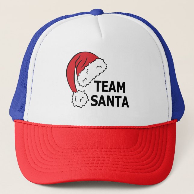 Boné Camisa de Papais noeis de Equipe, Natal (Frente)