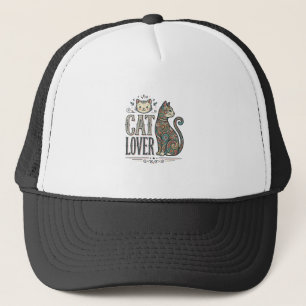Boné Camisa Gráfica Vintage de Gato no Estilo de Gravur