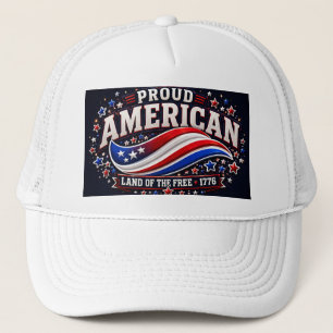 Boné Camisa Patriótica Americana Orgulhosa – Terra dos