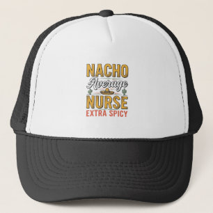 Boné Camisa Vintage Nacho Average Nurse Extra Spicy Des