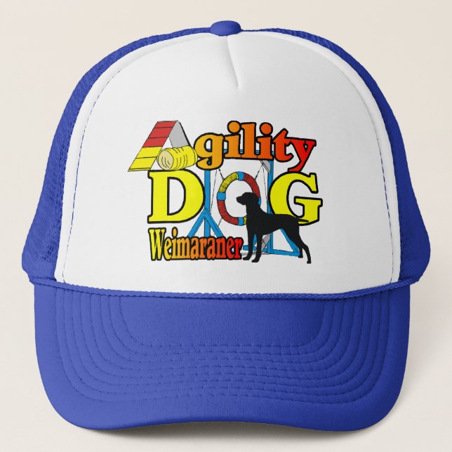 Boné Camisas de Agilidade do Weimaraner Ofertas (Frente)
