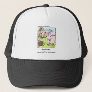 Boné Camisas engraçadas de vacas excluídas da SkinHides
