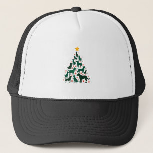 Boné Camiseta Árvore de Natal Cachorro - Natal Cachorro