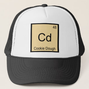 Boné Camiseta Cd - Símbolo do Elemento Química da Massa