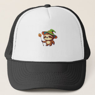 Boné camiseta clássica de bruxa preguiçosa kawaii