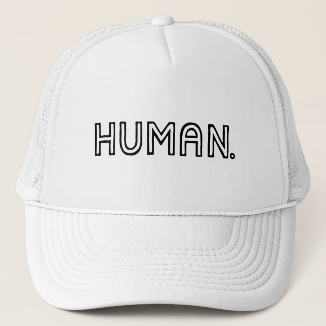 Boné Camiseta com logotipo HUMAN.  (Frente)