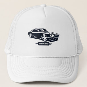 Boné Camiseta com Silhueta de Muscle Car Americano