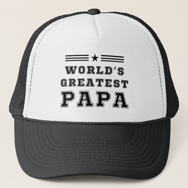 Boné Camiseta de Presente do Dia dos Pais: Papai Mais I (Frente)