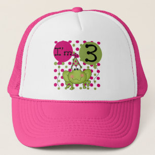 Boné Camiseta e presentes cor-de-rosa do aniversário d
