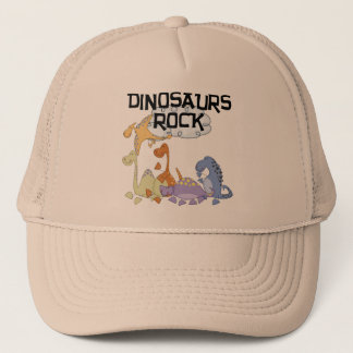 Boné Camiseta e presentes da rocha dos dinossauros